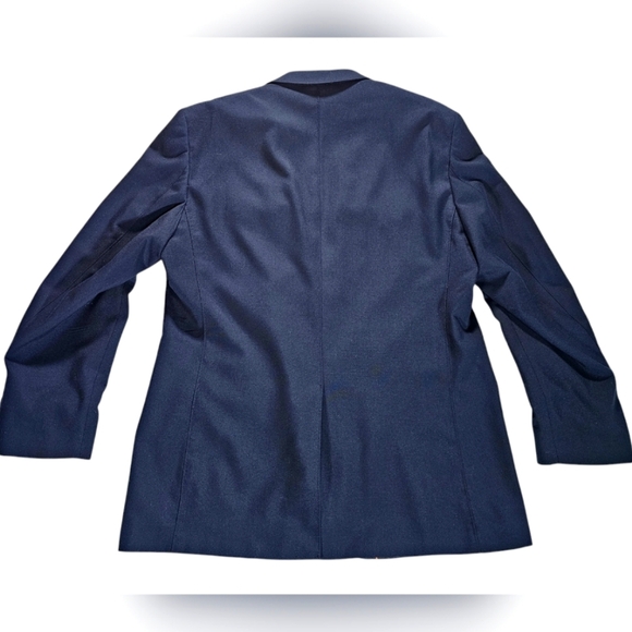 Dockers Men's Classic Navy 2 Button Blazer size 44L - Picture 2 of 5